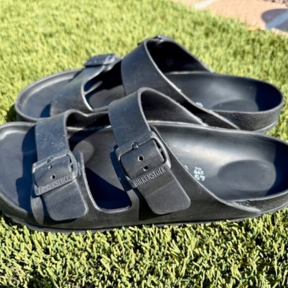 Birkenstock Arizona Essentials EVA regular fit, Black, Men's size 45/12 - Picture 2 of 5